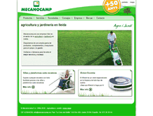 Tablet Screenshot of mecanocamp.es